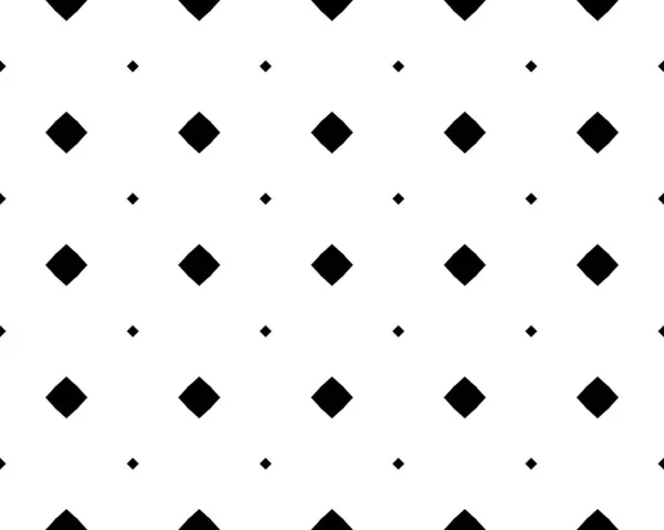 Abstrakt Svart Och Vit Illustration Med Ett Sömlöst Geometriskt Kakelmönster — Stockfoto