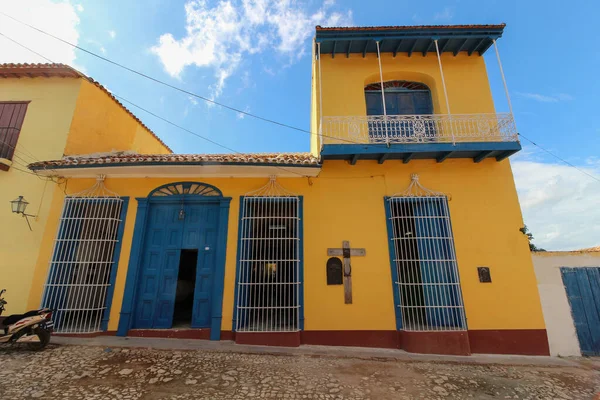 Una Vista Edificios Colores Trinidad Día Soleado —  Fotos de Stock