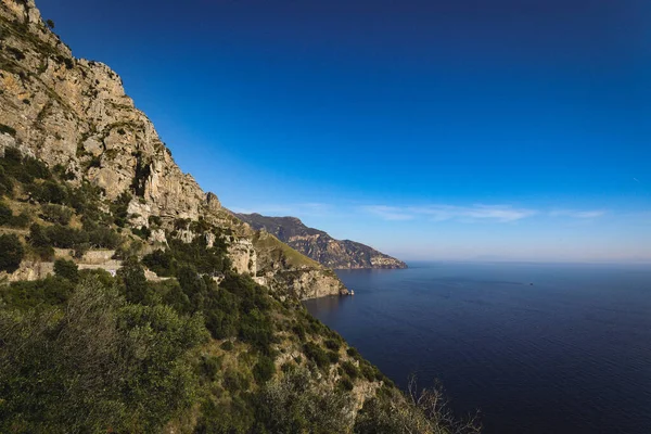 Beautiful View Capri Island Tyrrhenian Sea Italy — Stock Photo, Image