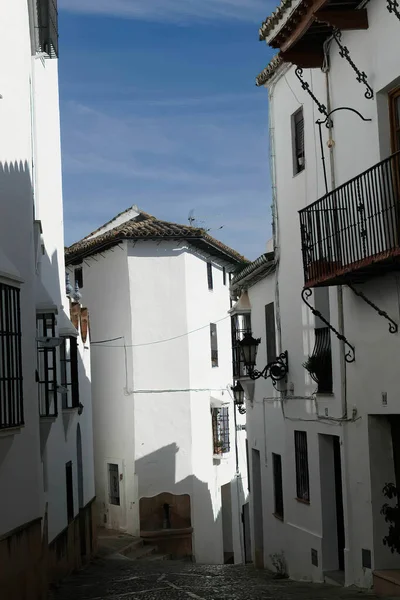 Close Edifícios Brancos Mykonos — Fotografia de Stock