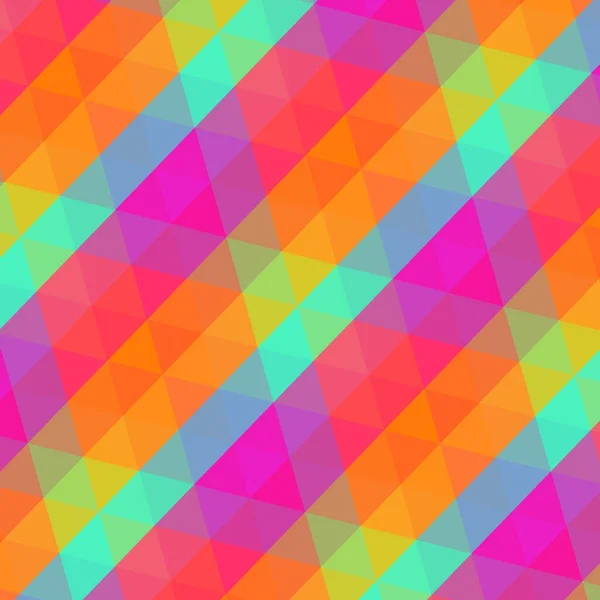 Illustration Einer Abstrakten Dekorativen Hintergrundgestaltung Mit Leuchtend Farbigen Dreiecksstreifen — Stockfoto