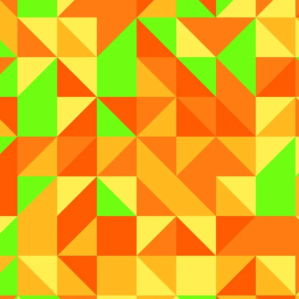Ein Schönes Muster Bestehend Aus Bunten Quadraten Und Dreiecken Für — Stockfoto