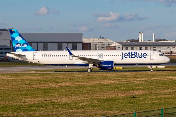 Jetblue Airways Airbus A321 271Nx Avzq 9191 Após Voo Teste — Fotografia de Stock