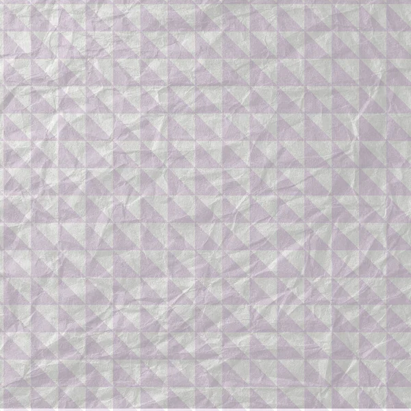 An Illustration of purple designed shapes on a white crumpled paper, perfect  background or wallpaper