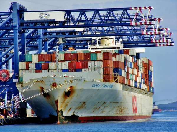 Container Ship Port Botany Sydney Australia — Stock Photo, Image