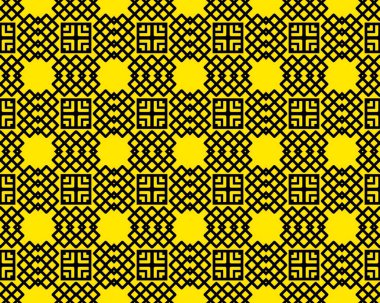 Canlı, pürüzsüz bir kiremit deseninin çizimi