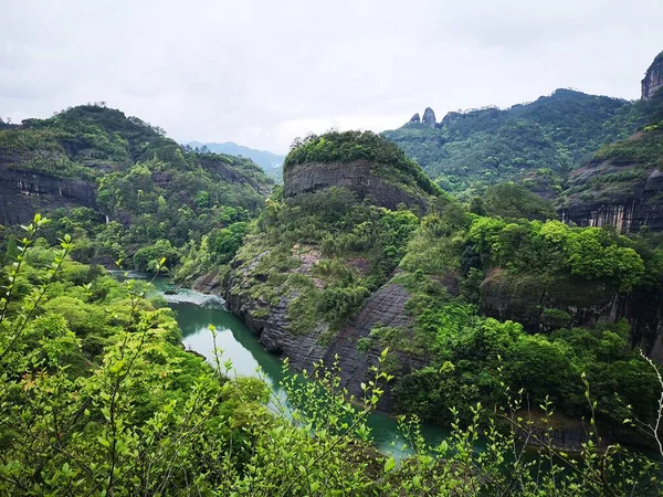 中国の武夷山山脈の自然景観 — ストック写真