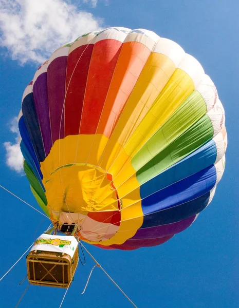 Plan Vertical Ballon Air Coloré Bimbache Extrem Andalousie 2007 — Photo