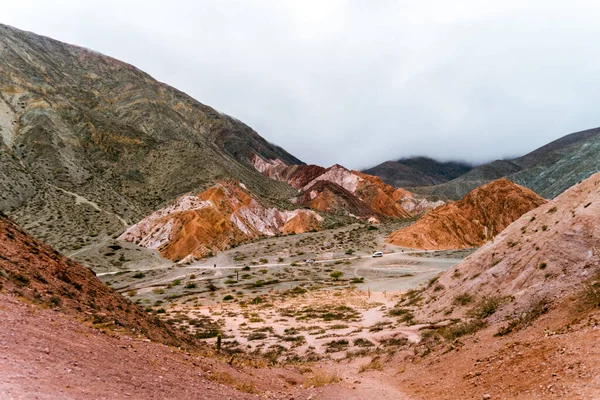 Beautiful View Quebrada Humahuaca Located Province Jujuy Northwest Argentina — Stock Photo, Image