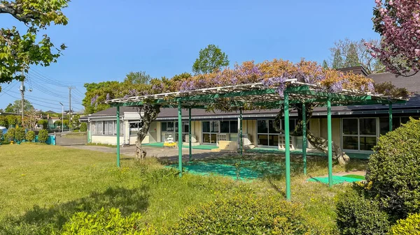 Exterior Kasukabe City Child Development Support Center Nursery Fuji Gakuen — Stock Photo, Image