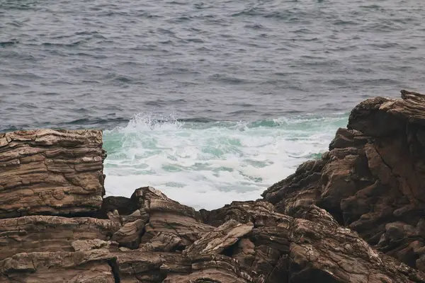 Uitzicht Zee Klif — Stockfoto