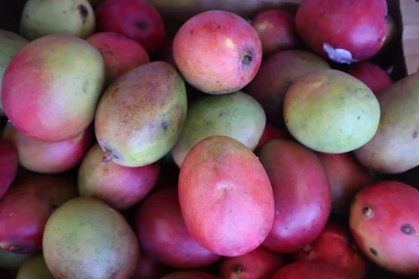 Primo Piano Frutti Guava Mercato Agricolo Kona Hawaii — Foto Stock