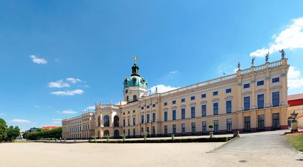 Rebuilt Charlottenburg Castle Berlin Sunny Day Summer — Stock Photo, Image