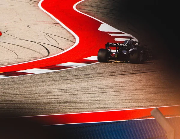 Rápido Carro Corrida 2021 Usgp Pista Austin Durante Qualify Day — Fotografia de Stock