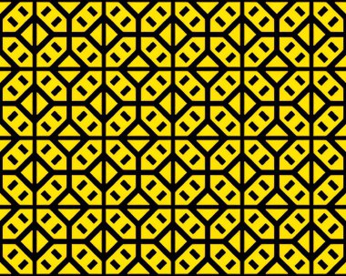 Arkaplan veya duvar kağıdı için mükemmel sarı renkte pürüzsüz bir kiremit deseni