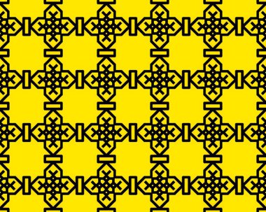 Arkaplan veya duvar kağıdı için mükemmel sarı renkte pürüzsüz bir kiremit deseni