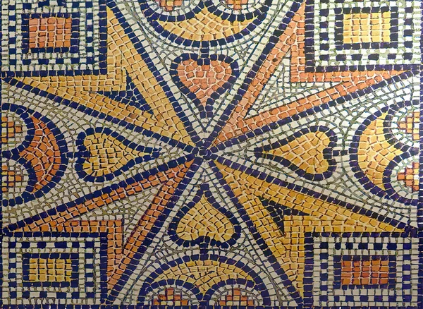 Los Mosaicos Rodas Grecia — Foto de Stock