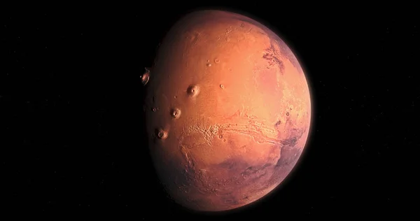 惑星火星の美しい景色 — ストック写真