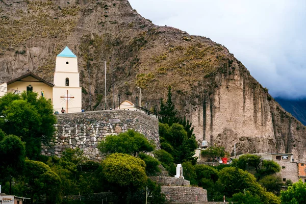 Salta Eyaletinin Dağlarındaki Iruya Kilisesi Arjantin — Stok fotoğraf