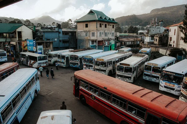 Автобусна Станція Шрі Ланці — стокове фото