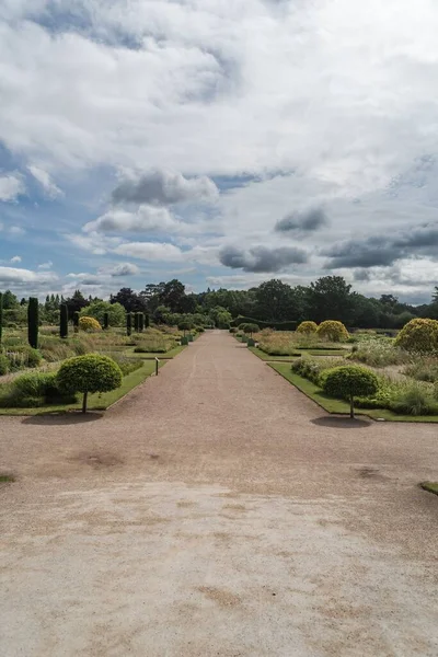 Staffordshire Lakeside Italian Gardens Landscape Stoke Trent — стокове фото