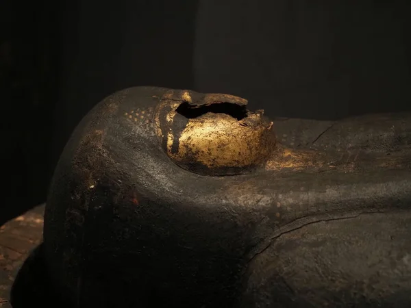 Piękne Zbliżenie Egipt Sarkofag — Zdjęcie stockowe