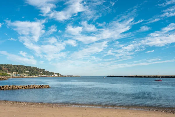 Een Betoverend Uitzicht Een Prachtige Zeegezicht Hondarribia Spanje — Stockfoto