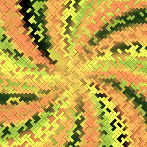 Abstract Veelkleurig Laag Poly Mozaïek Vierkant Stijl Achtergrond Helder Geometrisch — Stockfoto