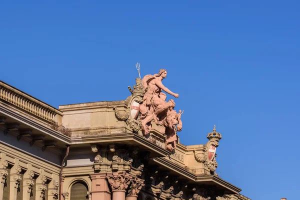 イタリアのジェノヴァにある歴史的建造物の美しい景色 — ストック写真