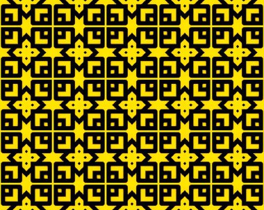 Arkaplan veya duvar kağıdı için mükemmel sarı renkte pürüzsüz bir kiremit deseni