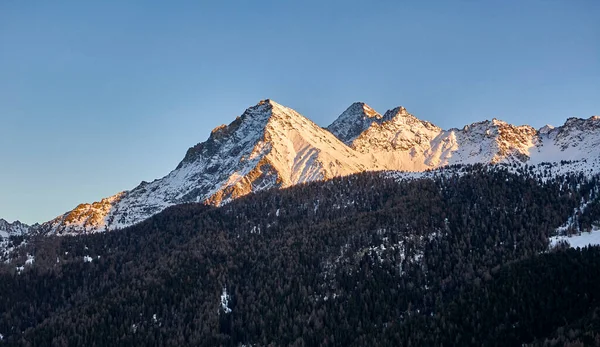 Krásná Krajina Alp Pila Aosta Valley Itálie — Stock fotografie