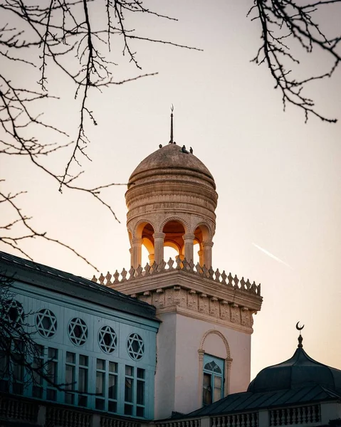 Uma Bela Foto Vertical Palácio Sitori Mokhi Khosa Bucara Uzbequistão — Fotografia de Stock