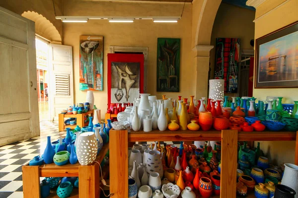 View Souvenirs Table Shop Trinidad — Stock Photo, Image
