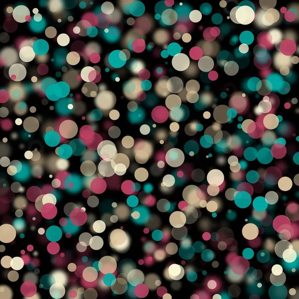 Illustration Abstract Light Dots Blurred Circles Multicolored Backdrop Bokeh Spot — Stock Photo, Image
