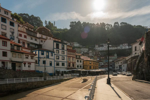 Die Landhäuser Dorf Cudillero Asturien Spanien — Stockfoto