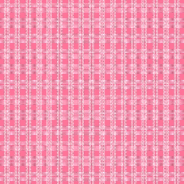 Bezešvé Vzor Růžové Kostkované Tapety — Stock fotografie