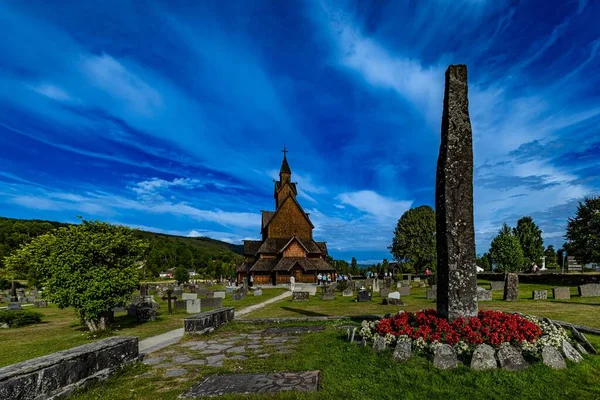 Eglise Hérisson Notodden Norvège — Photo