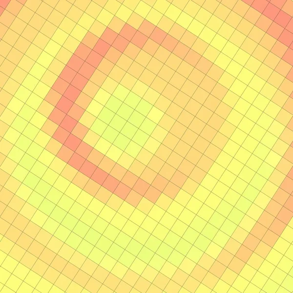 Diamante Quadrato Forma Astratta Mosaico Piastrelle Con Diagonale Simmetrico Ripetizione — Foto Stock