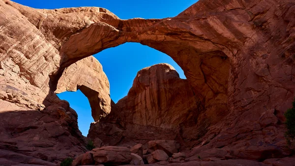 North Window Arch Aches Hebpark Utah Usa — стоковое фото