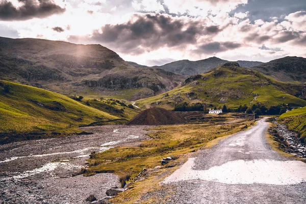 Una Vista Fascinante Yha Coniston Coppermines Lake District National Park —  Fotos de Stock