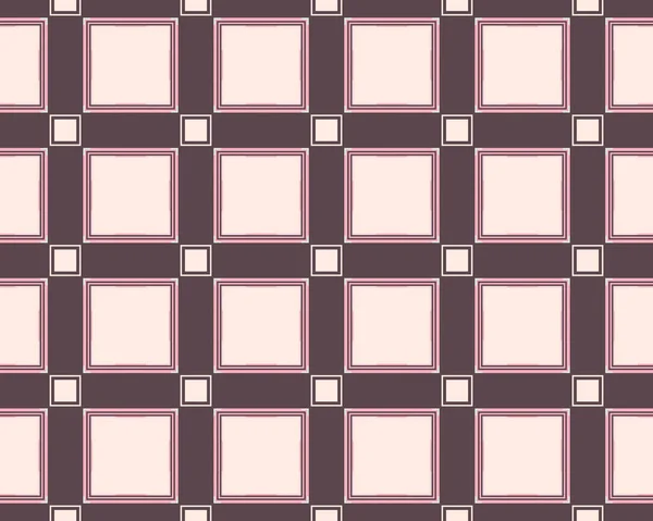 Иллюстрация Бесшовного Рисунка Плитки Серебристо Серым Розовым Цветом Абстрактного Дизайна — стоковое фото