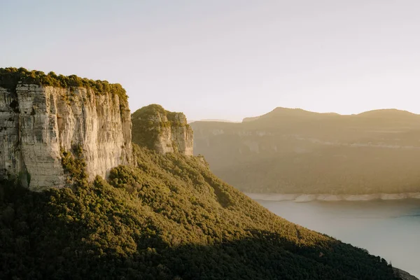 Une Vue Panoramique Sur Les Paysages Morro Abella Catalogne Espagne — Photo