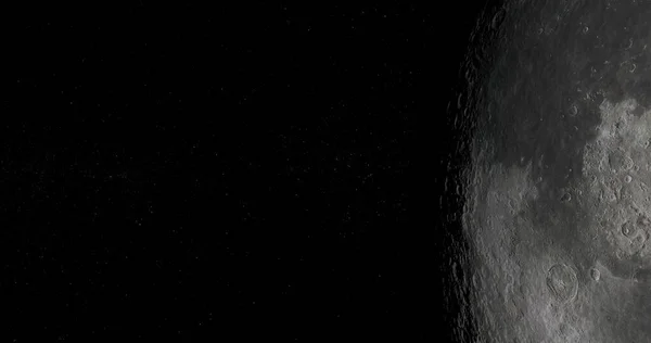 夜空に輝く満月の終わりのショット — ストック写真
