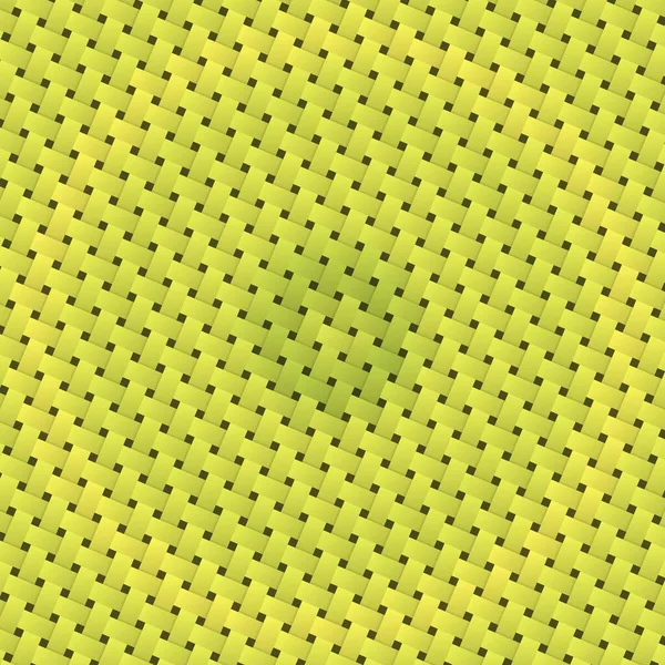 インターレース繊維チェッカー表面要素ウィカープラスチック織パターンテクスチャ背景 — ストック写真