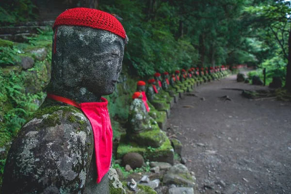 Jizo Statues Nikko National Park — Stock Photo, Image