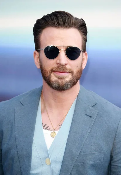 Chris Evans Besucht Die Lightyear Premiere Juni 2022 London England — Stockfoto