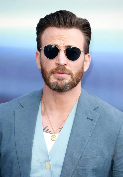 Chris Evans Besucht Die Lightyear Premiere Juni 2022 London England — Stockfoto