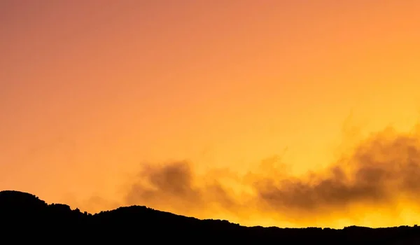 Cumulus Stratus Clouds Dramatic Sunset Sky Cape Town — Foto Stock