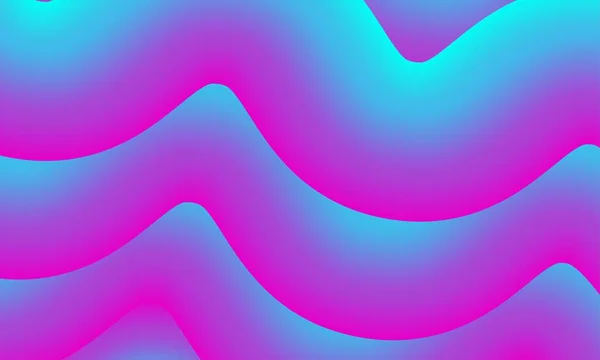 Абстрактный Большой Зигзаг Кривой Красочный Красивый Дизайн Фона — стоковое фото