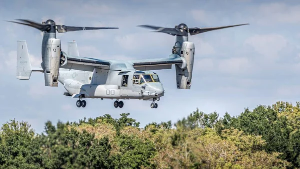 Abd Deniz Piyadeleri Osprey Demo Sanford Florida Daki Hava Gösterisinde — Stok fotoğraf